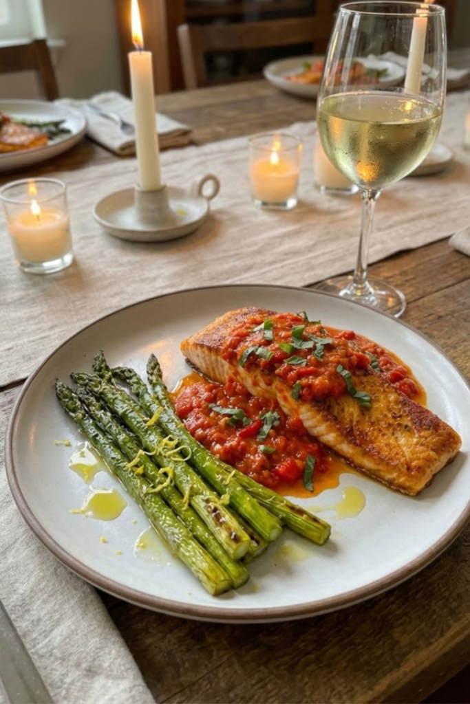 The Best Crispy Salmon with Roasted Red Pepper Sauce (2026 Recipe Guide) 5 Article Image 2025 12 31T190625.248