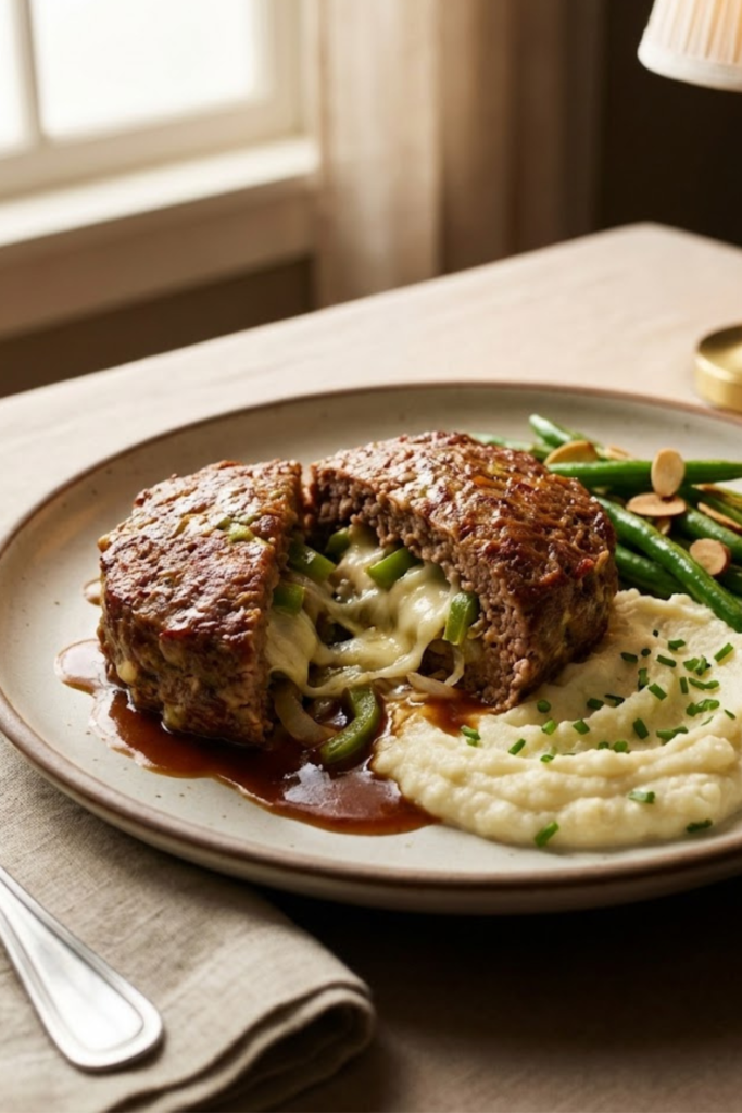 Mouthwatering Philly Cheesesteak Meatloaf Recipe: The Ultimate Comfort Food Dinner (2026) 6 Article Image 2025 12 31T195401.565