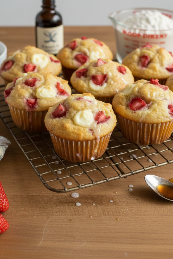 The Ultimate Bakery-Style Strawberry Cream Cheese Muffins Recipe (2026) 1 Article Image Size 2025 12 17T174301.137