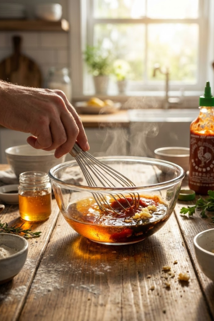 Irresistible Honey Sriracha Salmon Bowls: A Sweet and Spicy Delight (2026 Recipe) 2 Untitled design 31 3