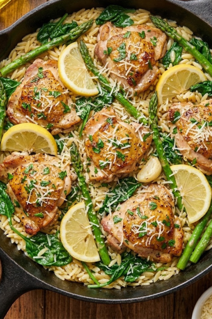 Zesty & Juicy: One Pan Lemon Herb Chicken and Orzo Recipe 6 Article Image 2026 02 06T171725.990