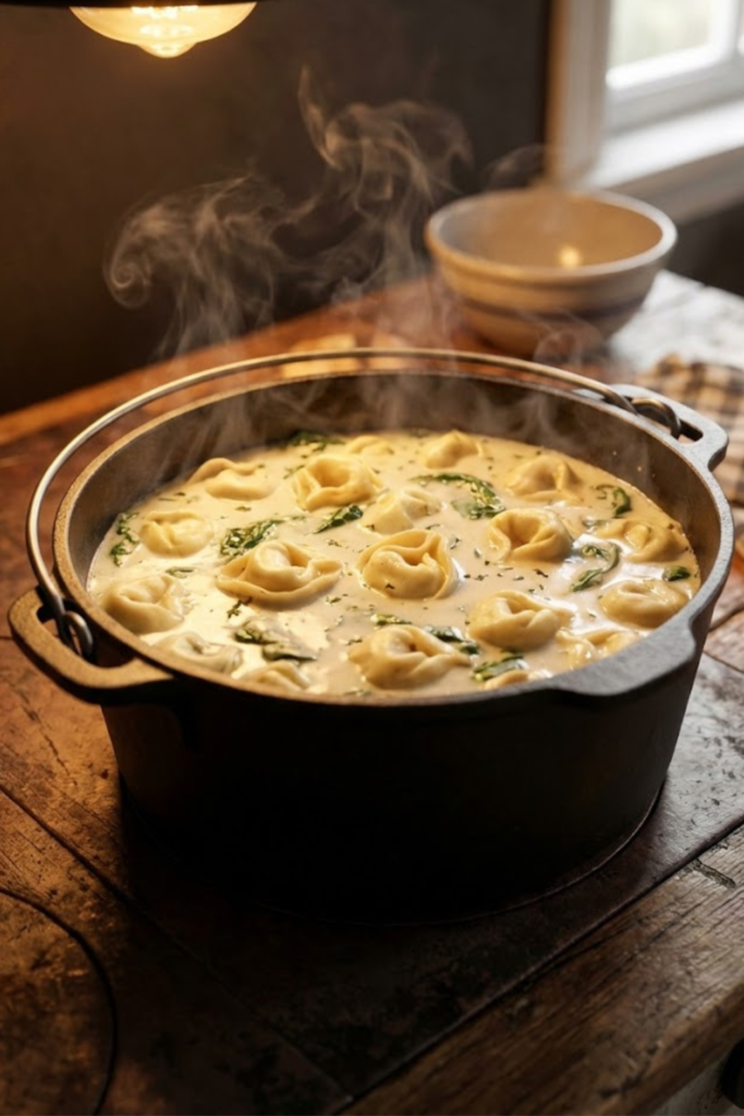 One-Pot Tortellini with Spinach and Spring Peas: The Ultimate 20-Minute Spring Dinner (2026) 2 Article Image 2026 02 07T162402.687