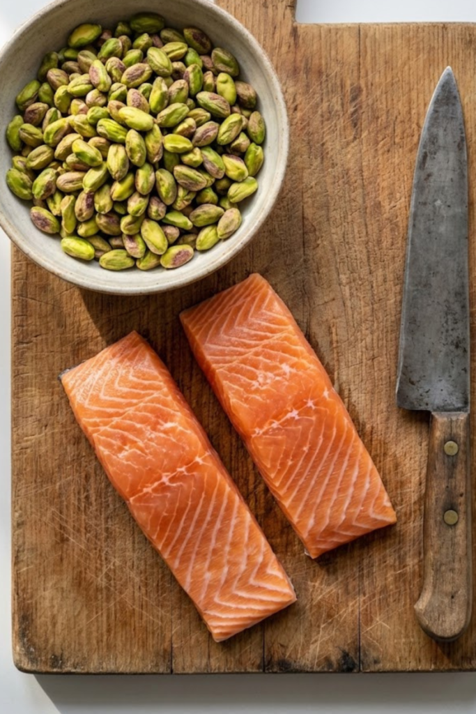 The Ultimate Pistachio Crusted Salmon with Shaved Asparagus (2026 Recipe) 2 Article Image 2026 02 07T165817.941 1