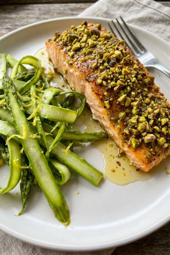 The Ultimate Pistachio Crusted Salmon with Shaved Asparagus (2026 Recipe) 1 Article Image 2026 02 07T170343.748 1