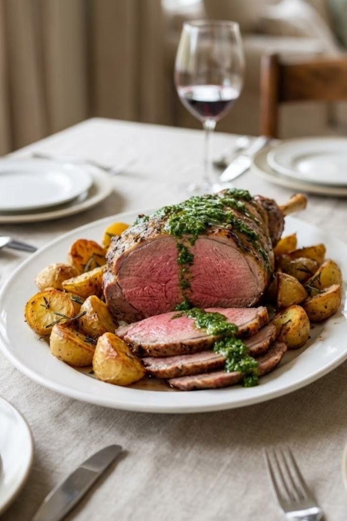 The Ultimate Roasted Leg of Lamb with Fresh Mint Sauce: A 2026 Holiday Feast 6 Article Image 2026 02 08T155838.701