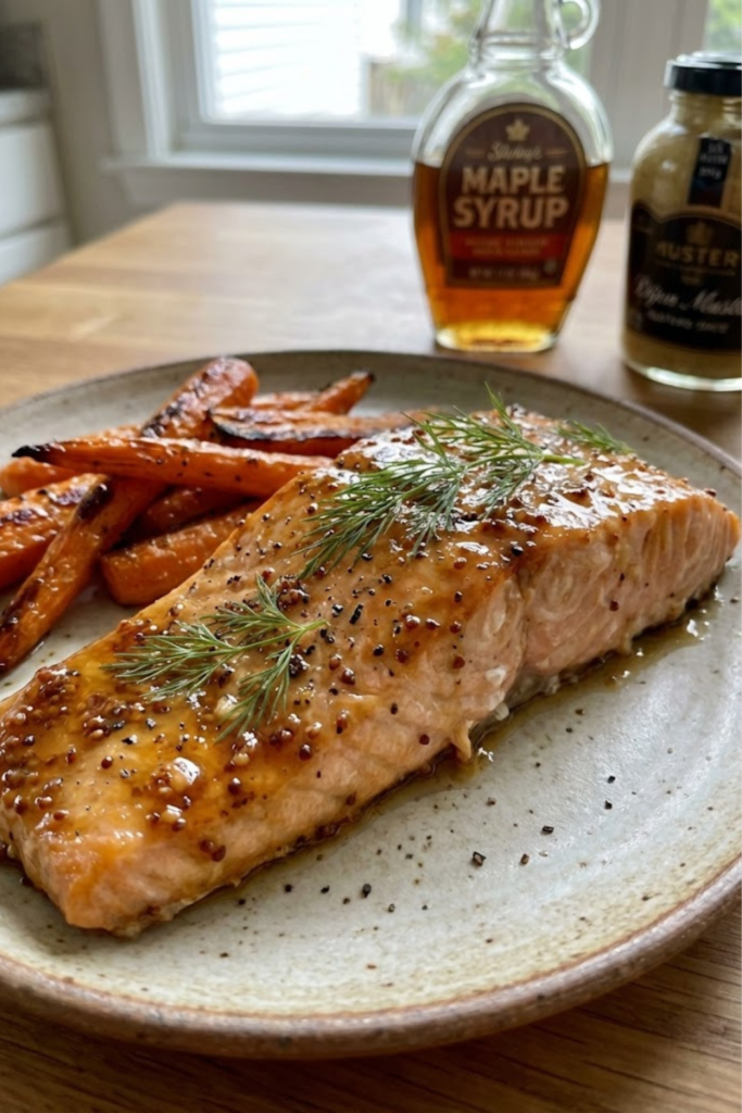 Sticky & Sweet: Maple Dijon Salmon with Roasted Carrots (Best Recipe of 2026) 1 Untiteled design 11