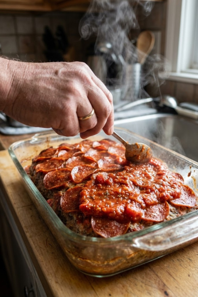 The Best Meatloaf with Pepperoni and Cheese Recipe for 2026! 3 Untitled Design 2 96
