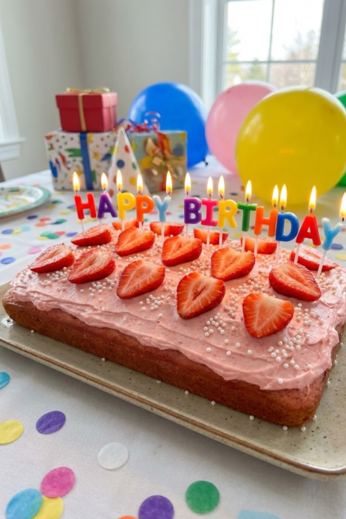 The Best Moist Strawberry Birthday Sheet Cake Recipe for 2026! 6 Untitled Design 5 9