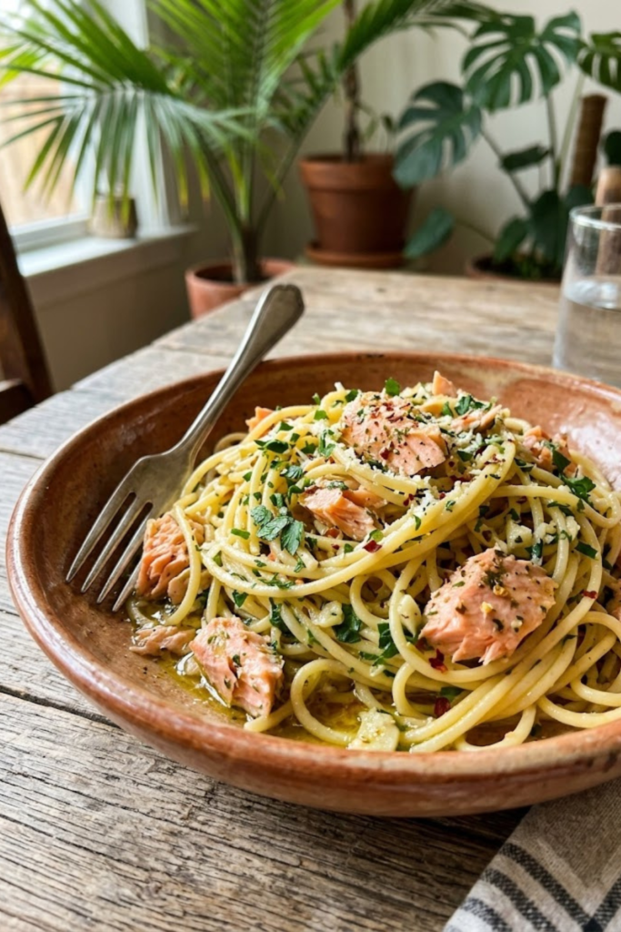The Best Salmon Pasta with Garlic Olive Oil Recipe for 2026 1 Untiteled Design 5