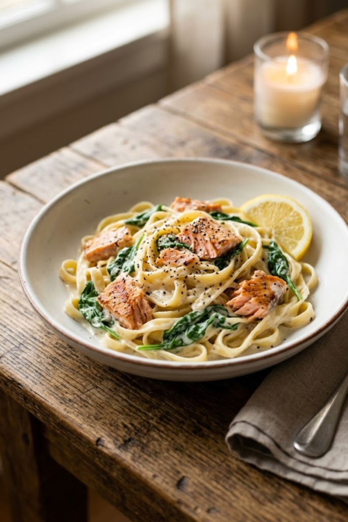 The Ultimate 20-Minute Salmon Alfredo with Spinach Recipe (2026) 5 Untiteled Design 7 2