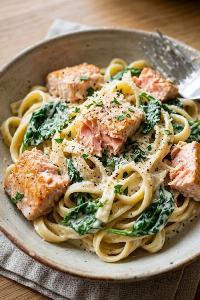 The Ultimate 20-Minute Salmon Alfredo with Spinach Recipe (2026) 1 Untiteled Design 9