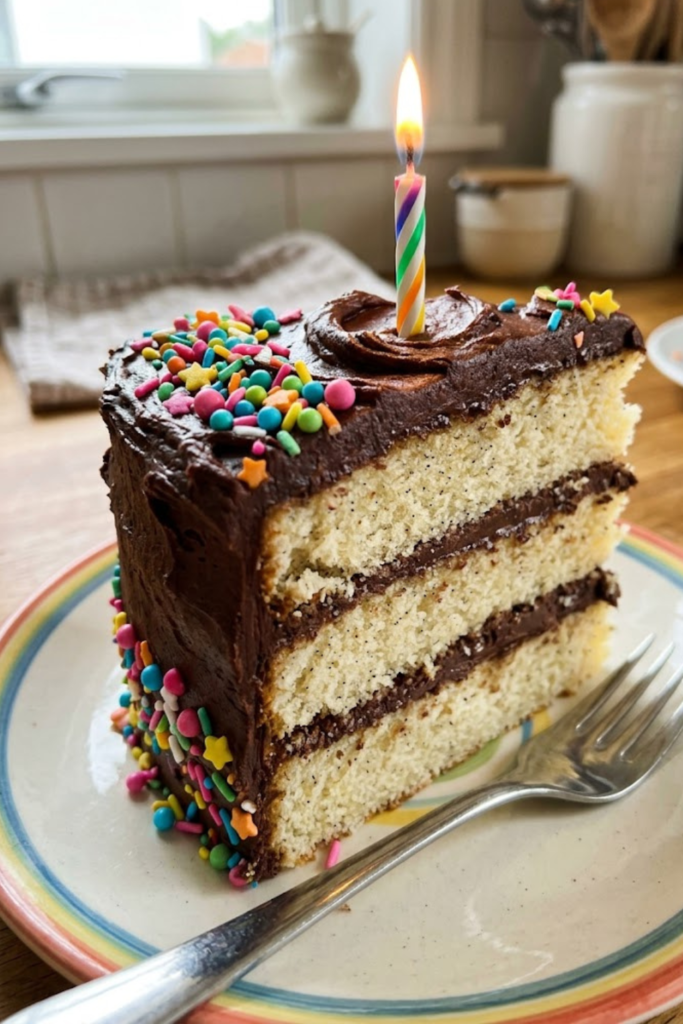 The Absolute Best Vanilla Birthday Cake with Chocolate Frosting and Soft Fluffy Layers Recipe for 2026 1 Untitled Design 136
