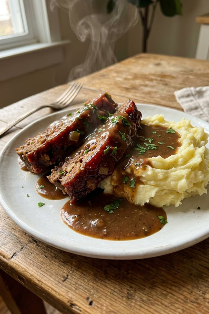 The Best Classic Meatloaf with Mashed Potatoes and Rich Gravy Recipe (2026) 5 Untitled Design 4 91
