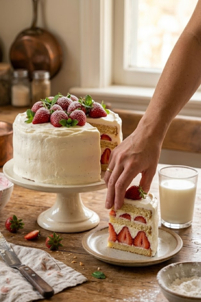 The Best Fluffy Strawberry Cream Layer Cake Recipe for 2026! 6 Untitled Design 5 2