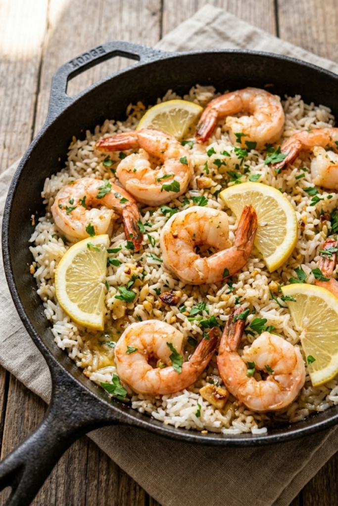 The Ultimate Garlic Butter Shrimp and Rice Skillet Quick Easy Dinner Recipe (2026) 1 Untitled design 124