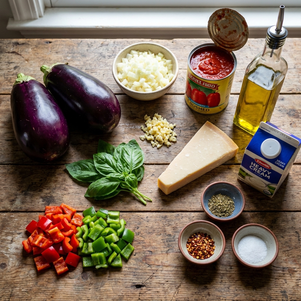 Eggplant parmesan soup recipe