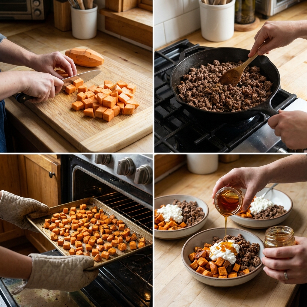 Hot Honey Cottage Cheese Sweet Potato Beef Bowl: A Complete Recipe Guide 2026 16 Hot honey cottage cheese sweet potato beef bowl