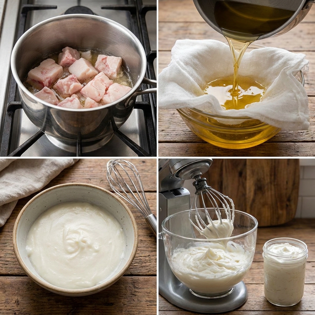 Whipped beef tallow recipe