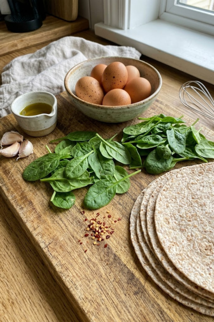 5-Minute High-Protein Egg Spinach Breakfast Wrap Recipe (2026 Edition) 3 Untitled Design 2 71