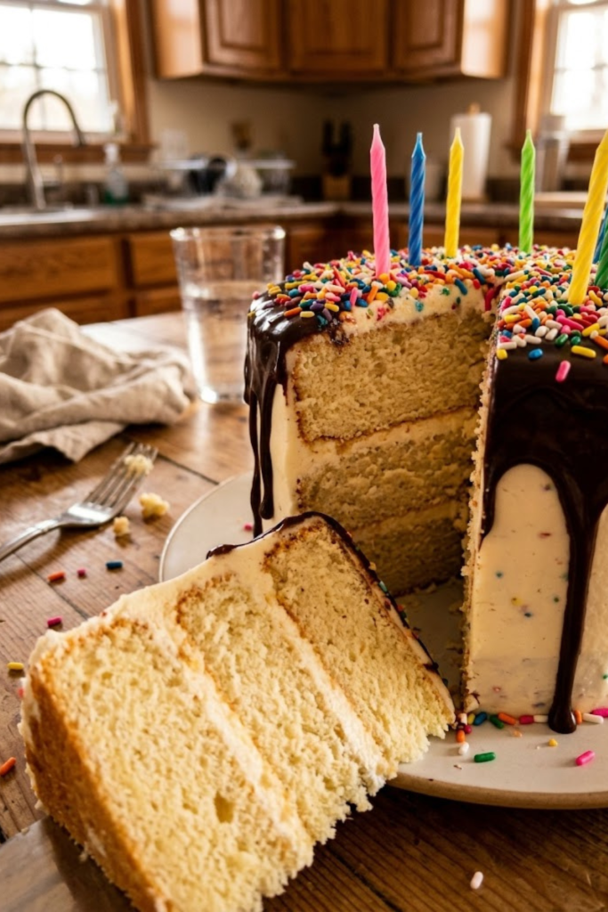 The Best Vanilla Birthday Cake with Chocolate Drip and Soft Fluffy Layers Recipe (2026 Edition) 5 Untitled Design 4 21