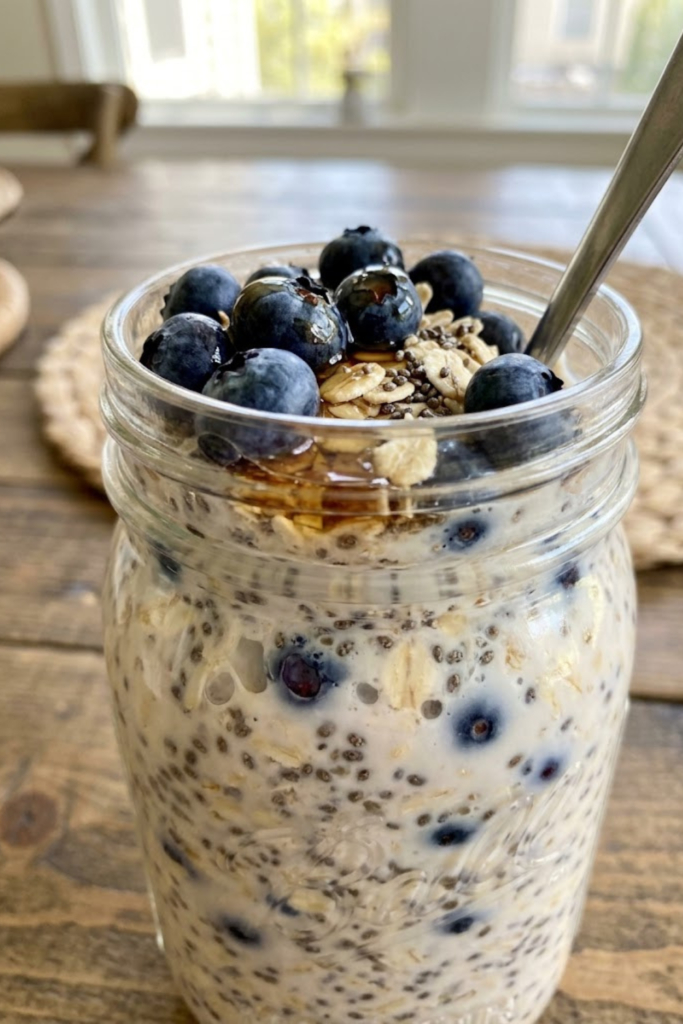 2026’s Ultimate Overnight Oats with Chia Seeds Almond Milk and Berries Healthy Breakfast Recipe 1 Untitled design 39