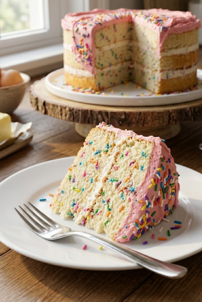 The Ultimate Vanilla Birthday Cake with Sprinkles Soft Fluffy Recipe for 2026 6 Untitled design 5 3