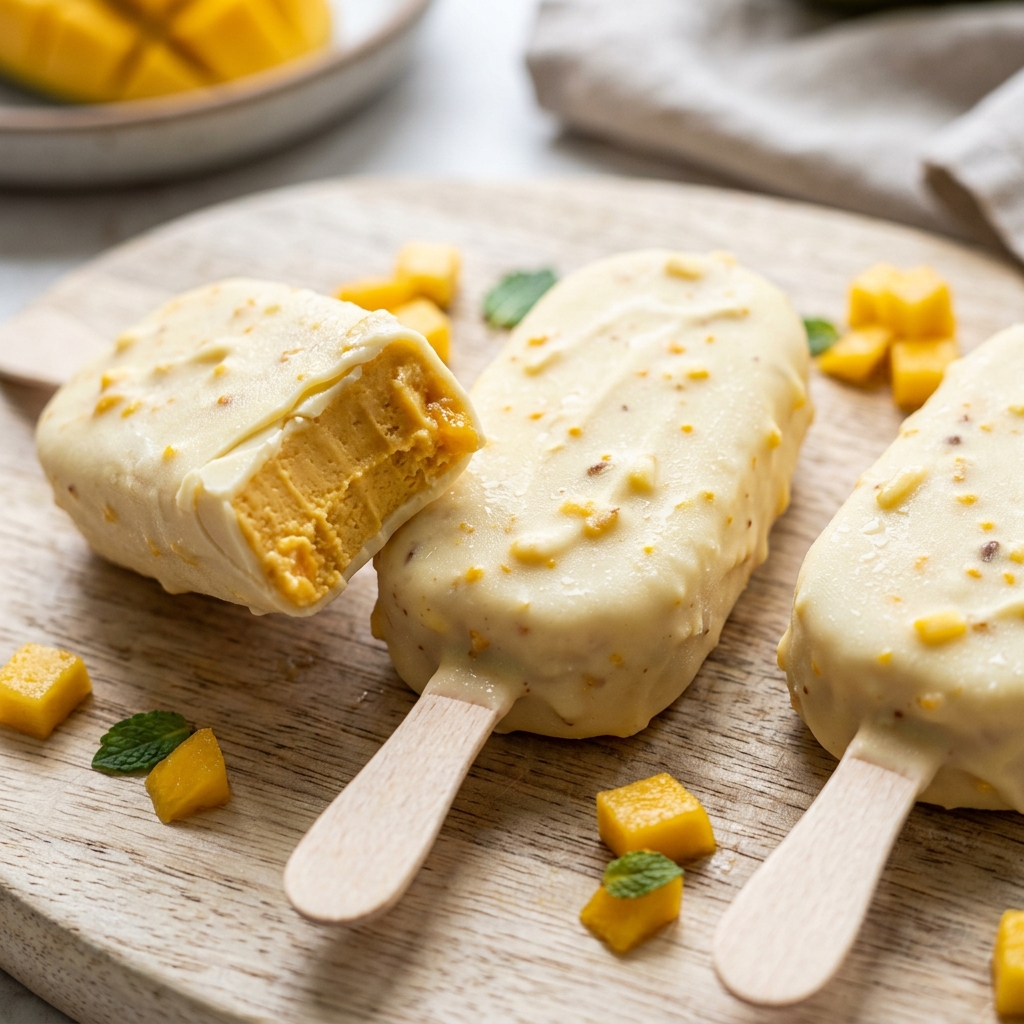 Mango Magnums Recipe: Homemade Tropical Ice Cream Bars 2026 12 Mango Magnums Recipe