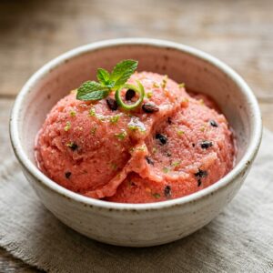 Viral Watermelon Ice Cream Recipe