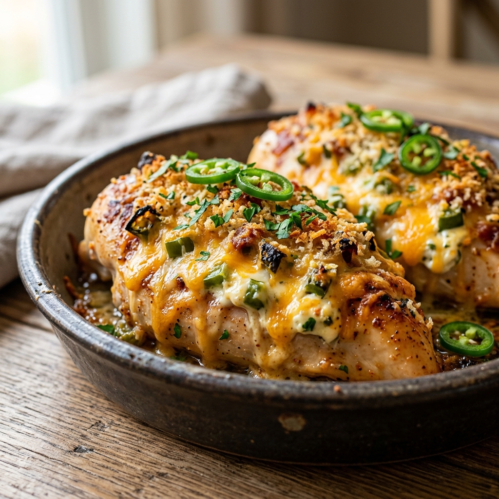 Jalapeño Popper Chicken Recipe: A Creamy Baked Delight 2026 12 Jalapeño Popper Chicken Recipe