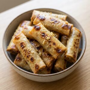 Air fryer lumpia chips weight loss snack Recipe