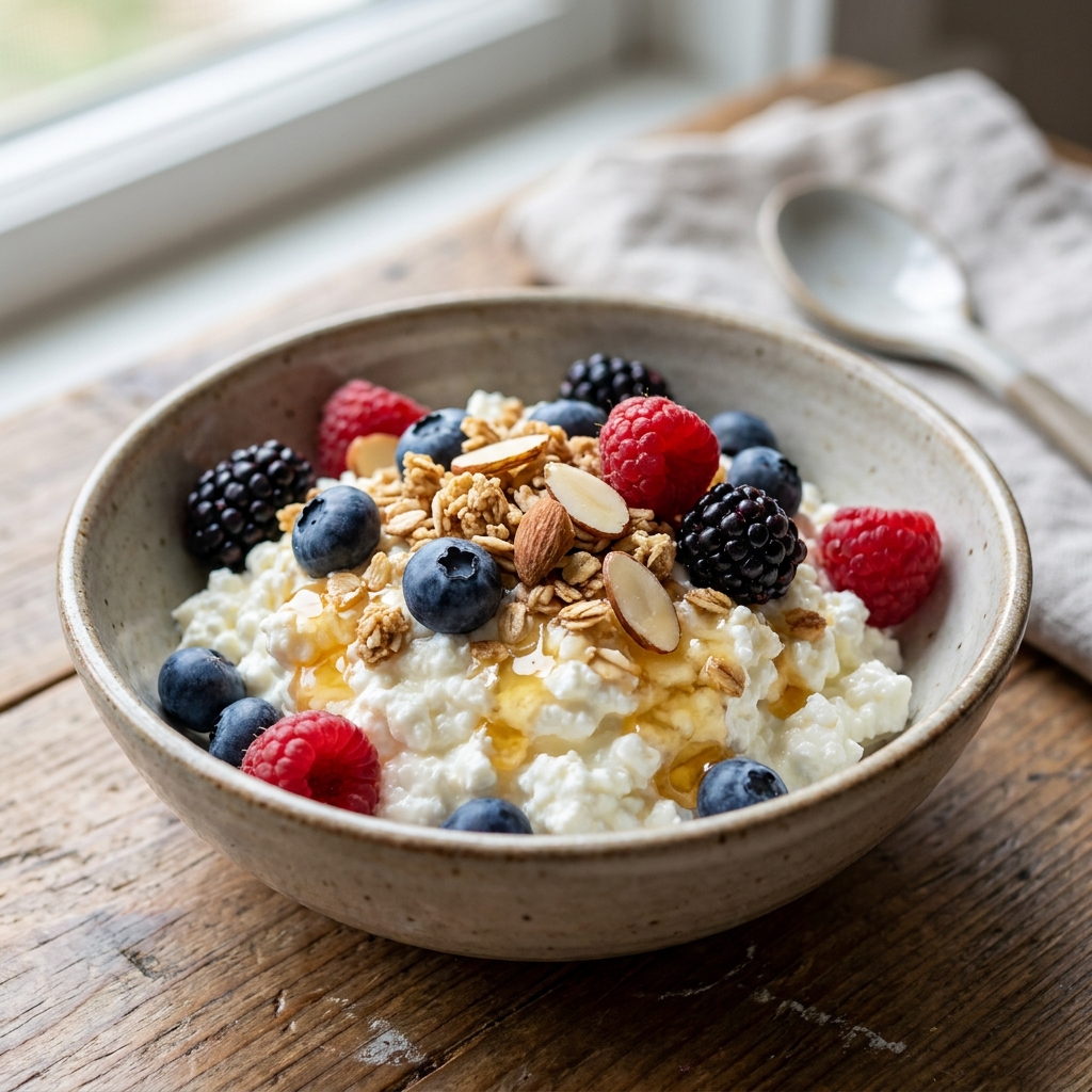 Berry Cottage Cheese Breakfast Bowl: A Complete High-Protein Recipe Guide 2026 1 berry cottage cheese breakfast bowl