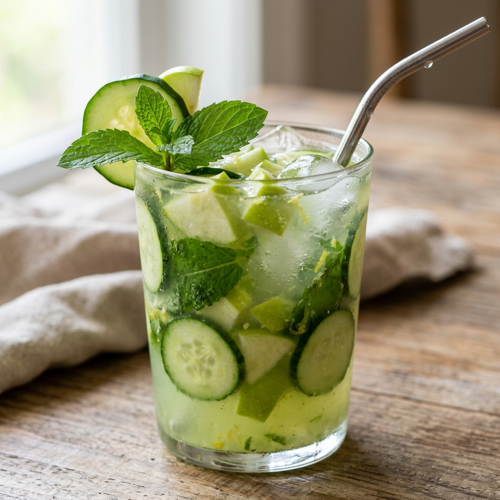 Cucumber-Apple Cooler Recipe