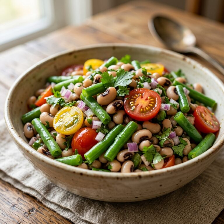 Black-Eyed Pea and Green Bean Salad Recipe