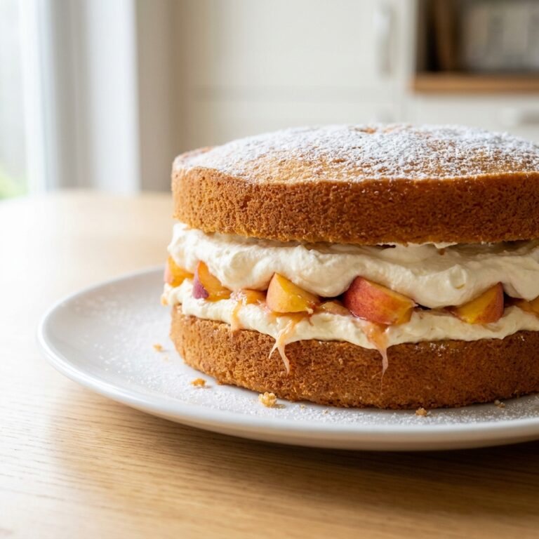 Peaches and Cream Victoria Sandwich Recipe 2026 17 Peaches and Cream Victoria Sandwich Recipe