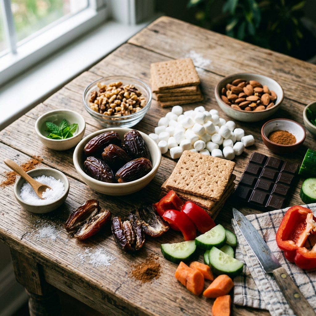 Smashed Date S’mores Recipe