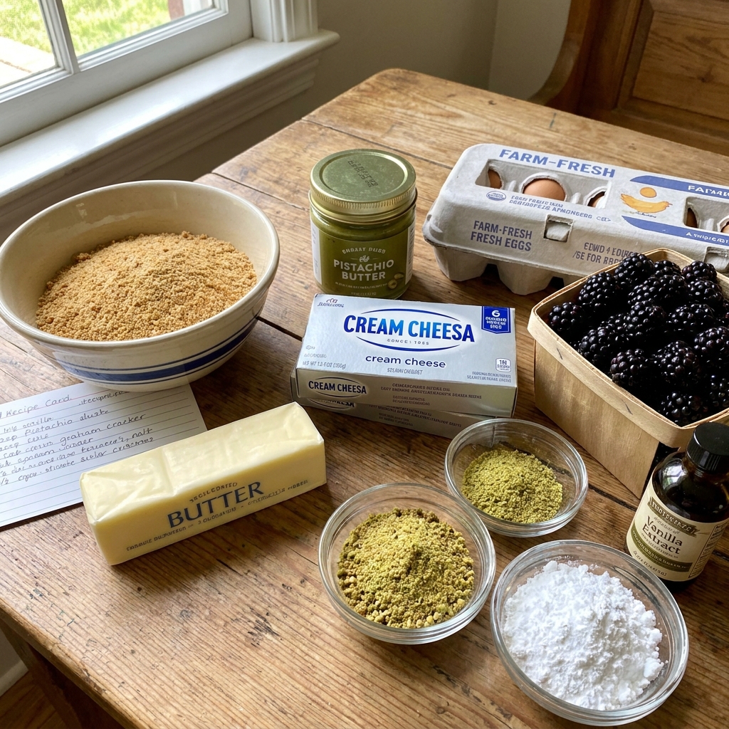 Pistachio Blackberry Cheesecake Towers Recipe: Elegant Dessert 2026 13 pistachio blackberry cheesecake towers recipe