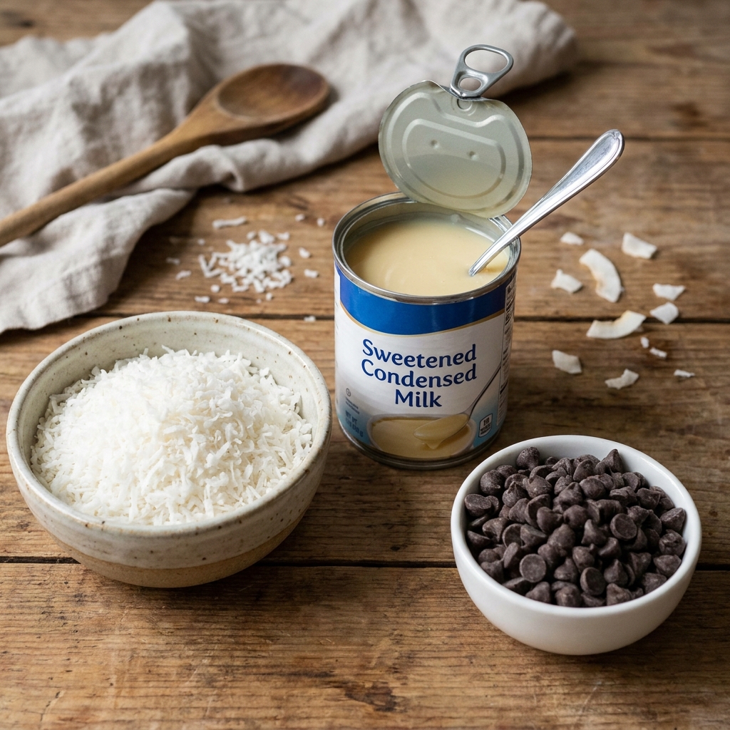 homemade mounds bars 3 ingredients