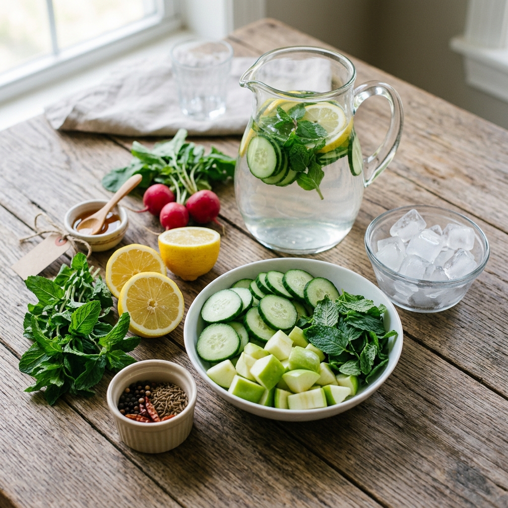 Cucumber-Apple Cooler Recipe