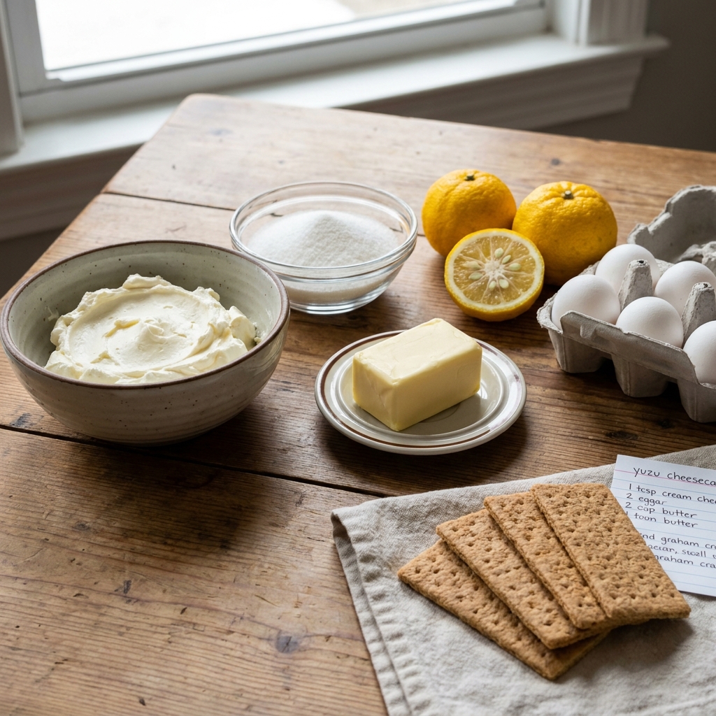 Yuzu Cheesecake Recipe