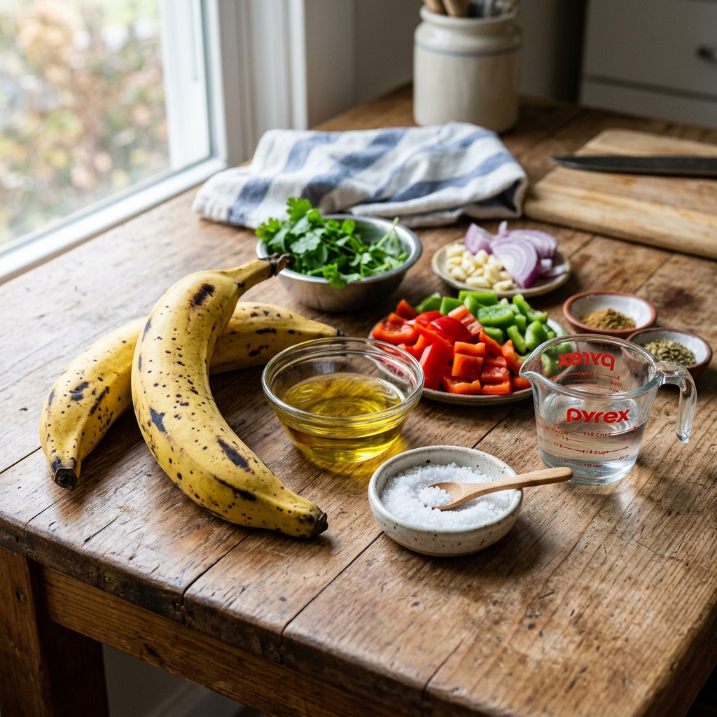 Basic Cooked Plantains recipe