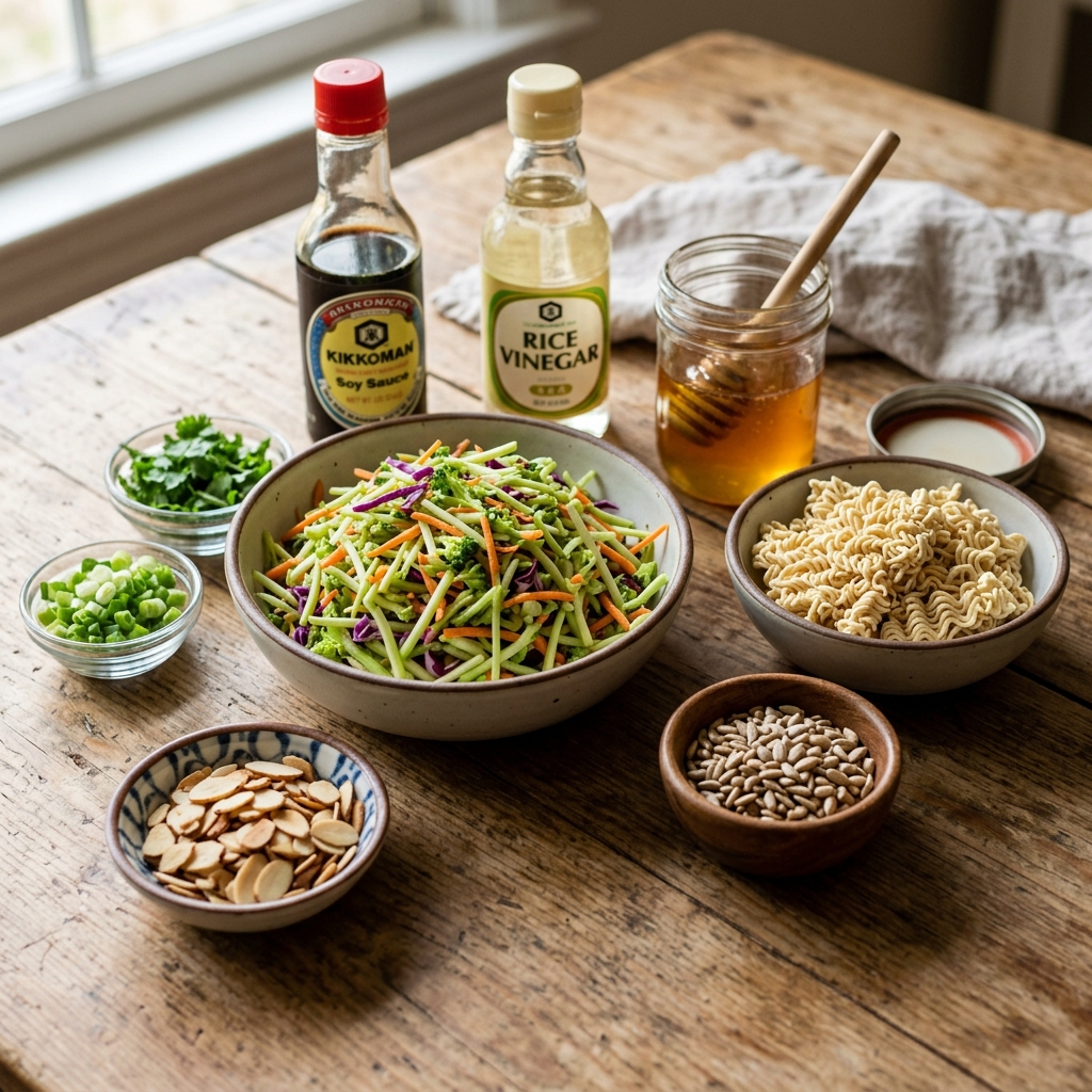 Crunchy Ramen Broccoli Slaw Recipe: The Best Salad 2026 13 Crunchy Ramen Broccoli Slaw recipe