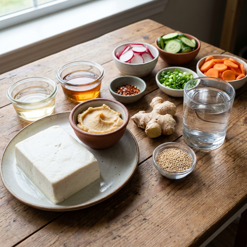 silken tofu miso dressing recipe