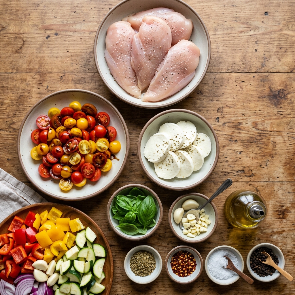 One Pan Caprese Chicken Recipe For Easy Weeknight Dinners 2026 13 One Pan Caprese Chicken Recipe