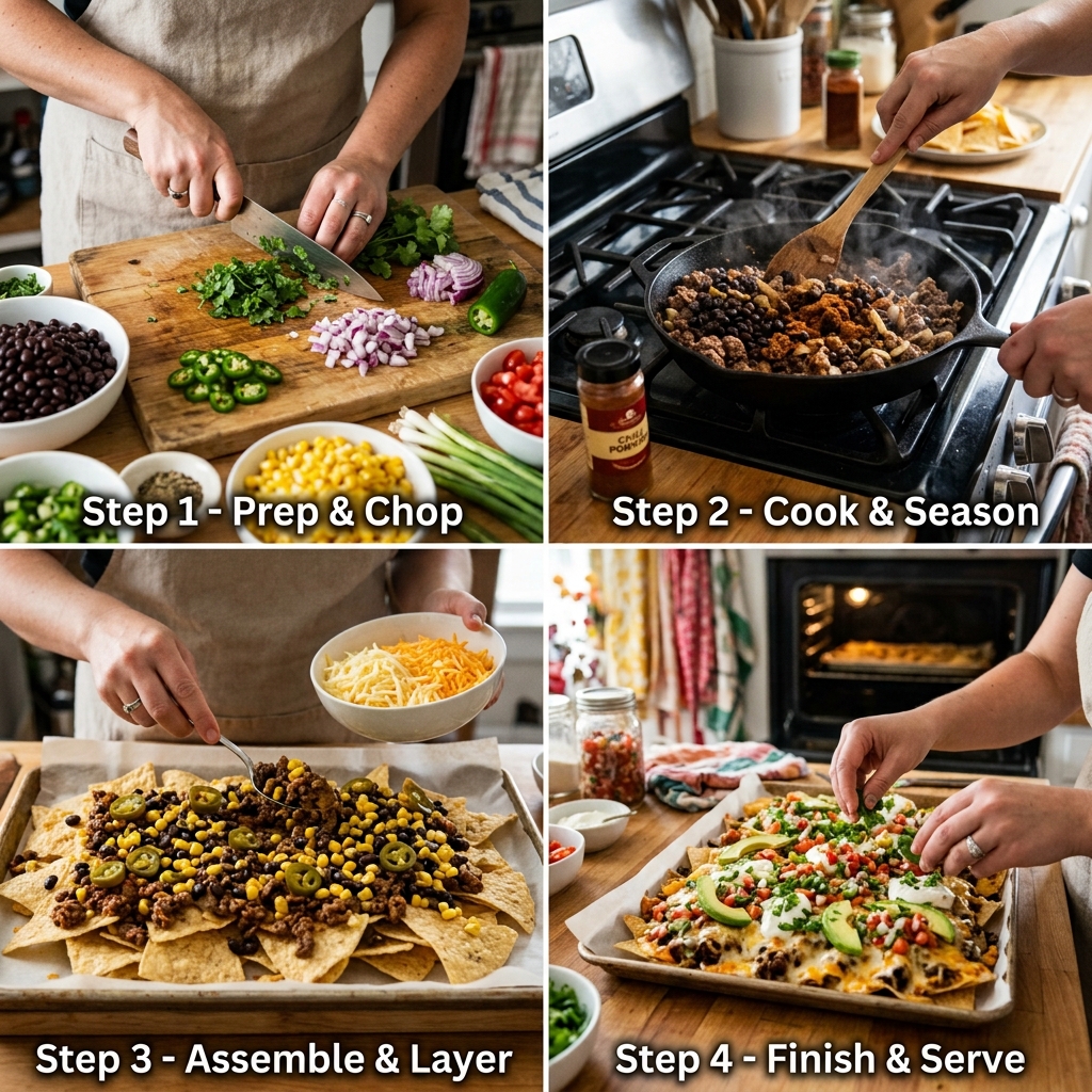 Viral Sheet Pan Nachos Recipe: Simple Crowd-Pleaser 2026 14 Viral Sheet Pan Nachos Recipe