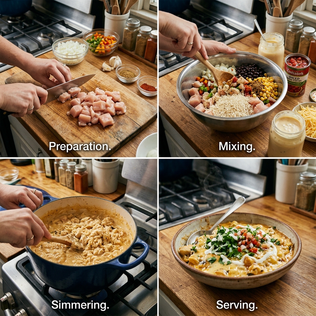 Viral Queso Swim Chicken And Rice Recipe: A Creamy Delight 2026 14 Viral Queso Swim Chicken And Rice Recipe