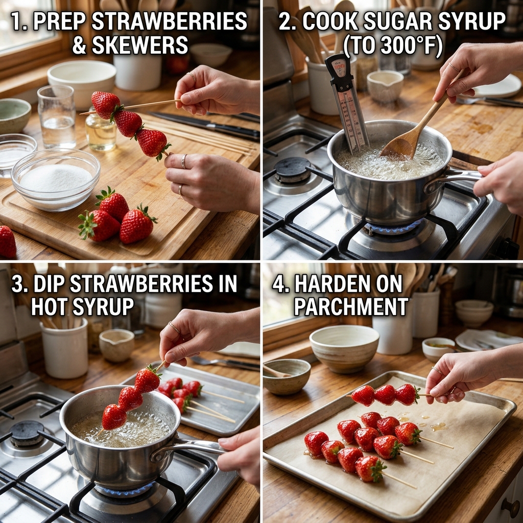 Tanghulu Strawberries Recipe: The Perfect Crunchy Treat 2026 14 Tanghulu Strawberries Recipe