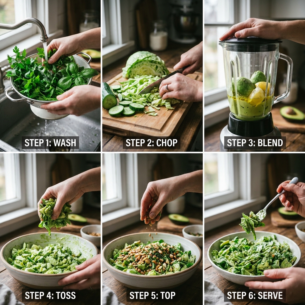 Viral Green Goddess Salad Recipe: Creamy, Fresh, and Easy to Make 2026 14 viral green goddess salad recipe
