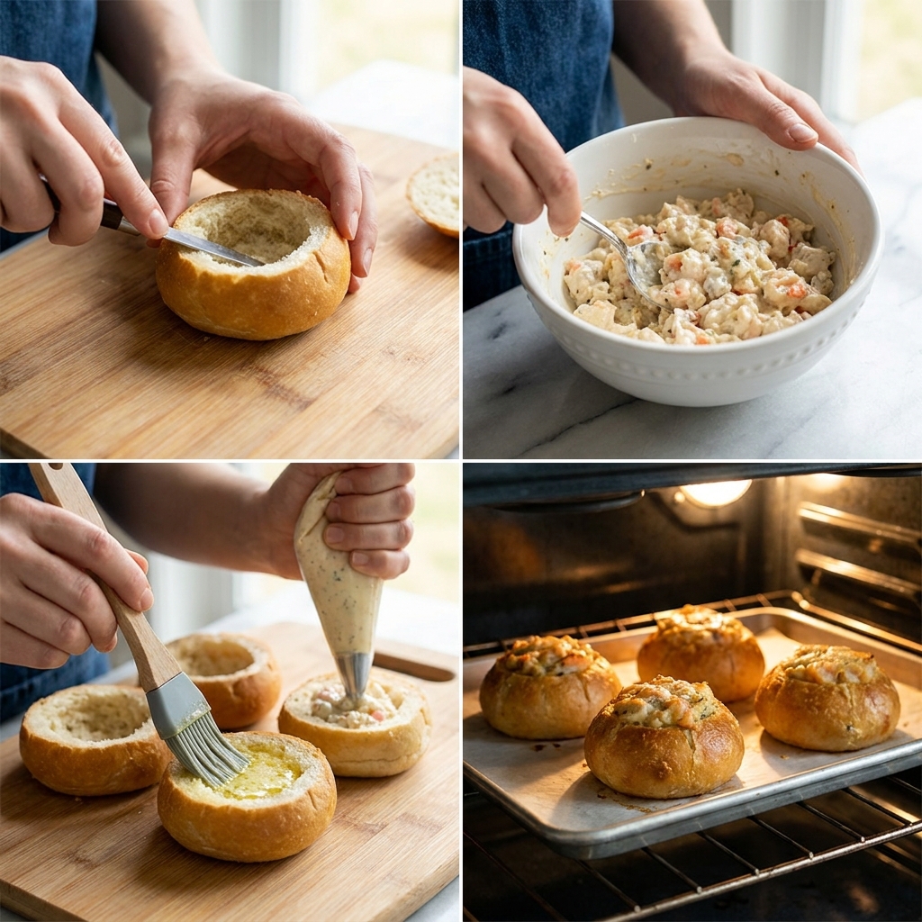 Crabby Shrimp Stuffed Garlic Bread Bombs Recipe: Crispy, Savory, and Absolutely Delicious 2026 11 crabby shrimp stuffed garlic bread bombs recipe