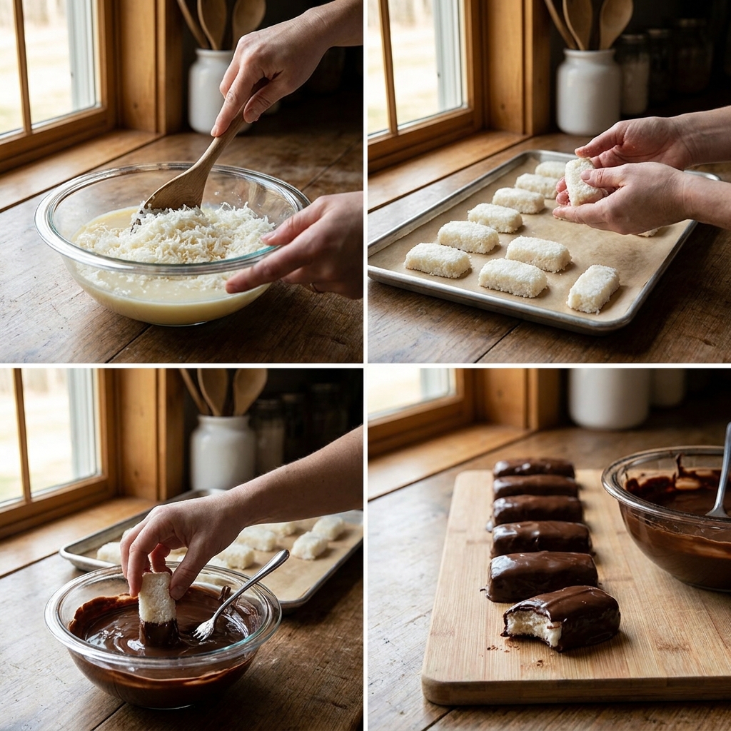 homemade mounds bars 3 ingredients