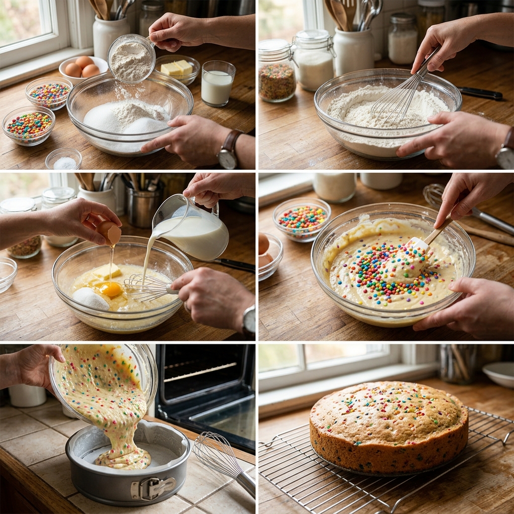 Dot Cake Recipe